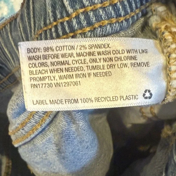 Cat & Jack Light Blue Denim Shorts - Picture 4 of 4